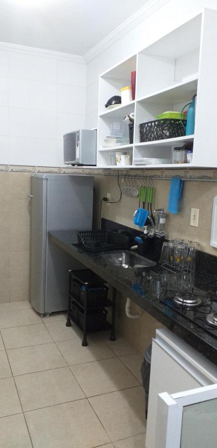 Apartamento No Canto Do Forte, Wi-Fi, Estacionamento Gratuito E Churrasqueira ปรายากรันเด ภายนอก รูปภาพ